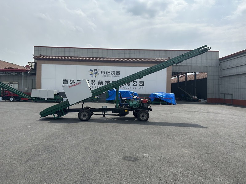  方正装备第四代产品走式油电混合震散输送机的独特之处   
